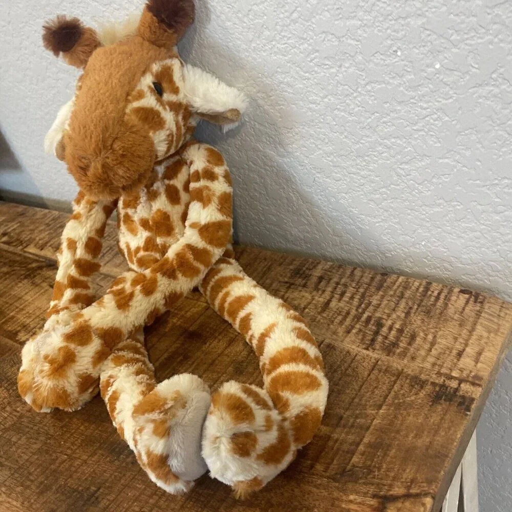Plush Toy Giraffe Novelty Stick Together Feet Hanging Long Legs